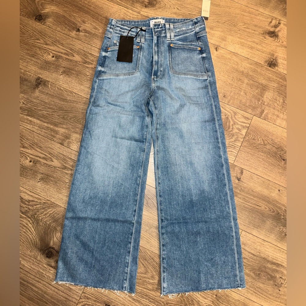 Anthropologie Paige vintage size 27 Anessa ankle wide crop Jean